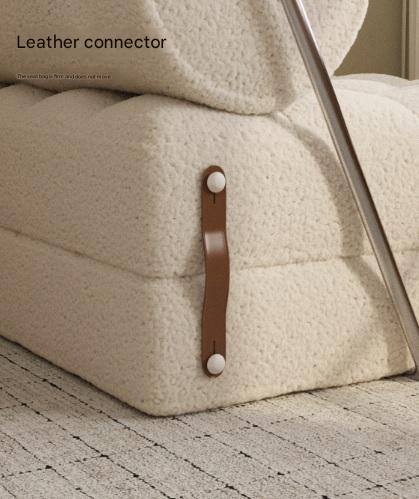 Luxury Lambswool Folding Sofa Bed