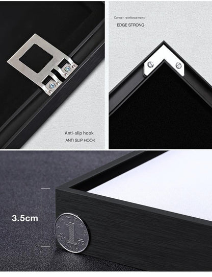 Modern LED Relief Wall Art Painting Frame