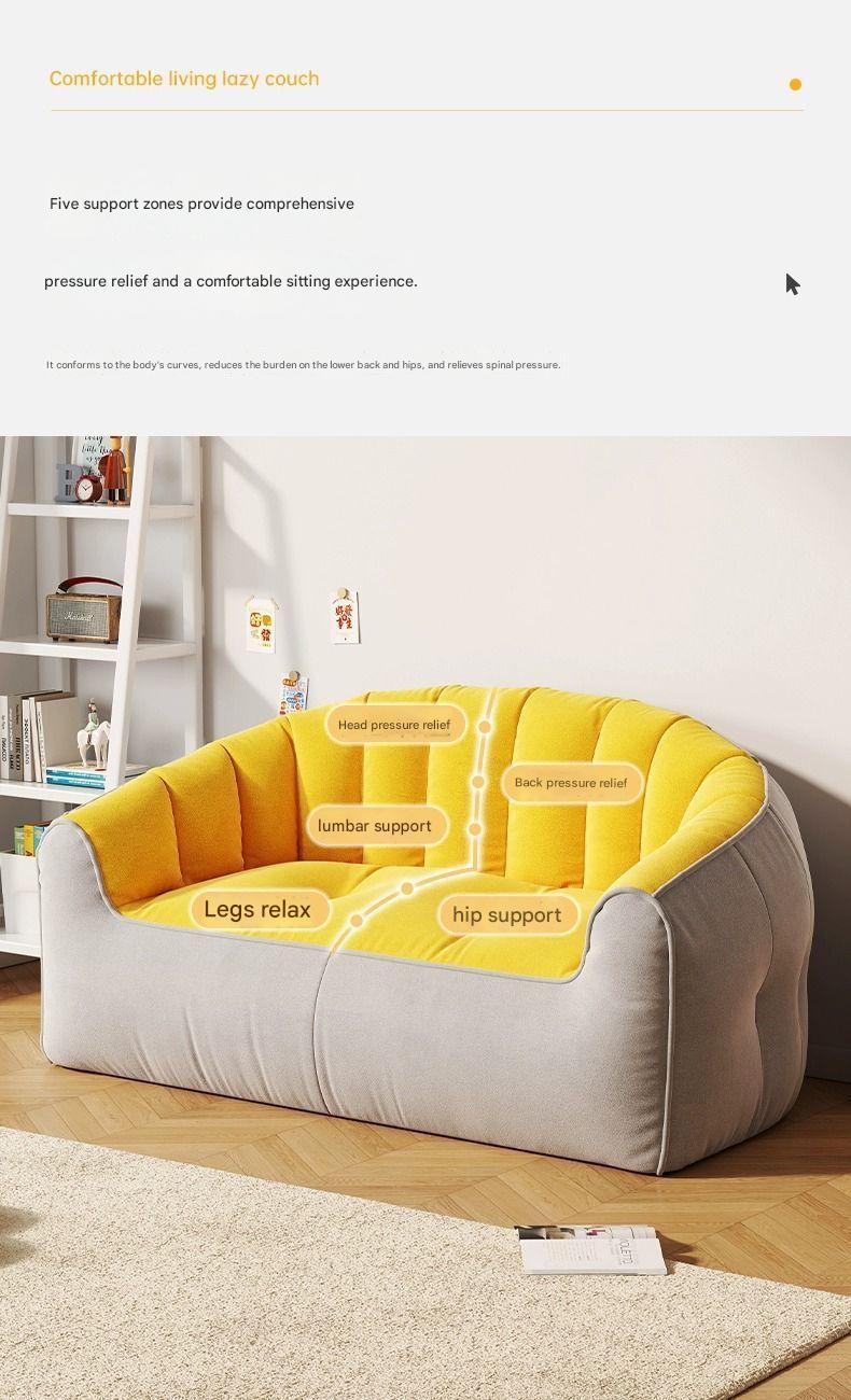 Luxury Double Bean Bag Sofa