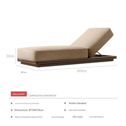 Beach Sun Lounger Lounge Chair