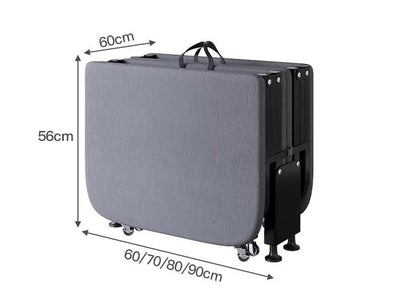 Foldable Office Nap Bed with Adjustable Backrest