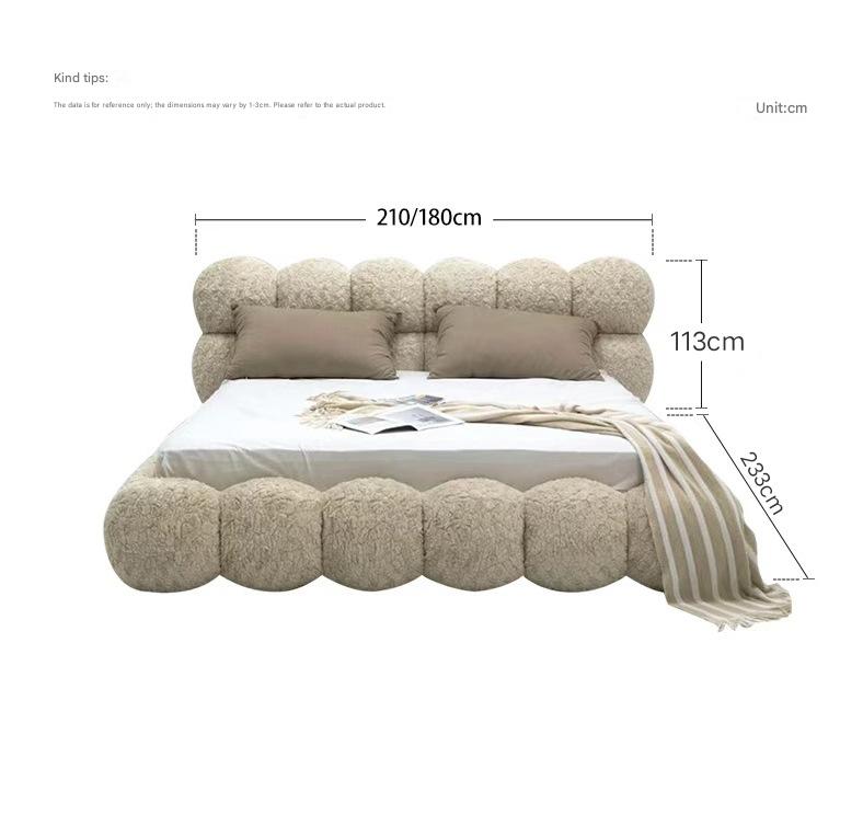 Luxury Italian Bubble Double Bed
