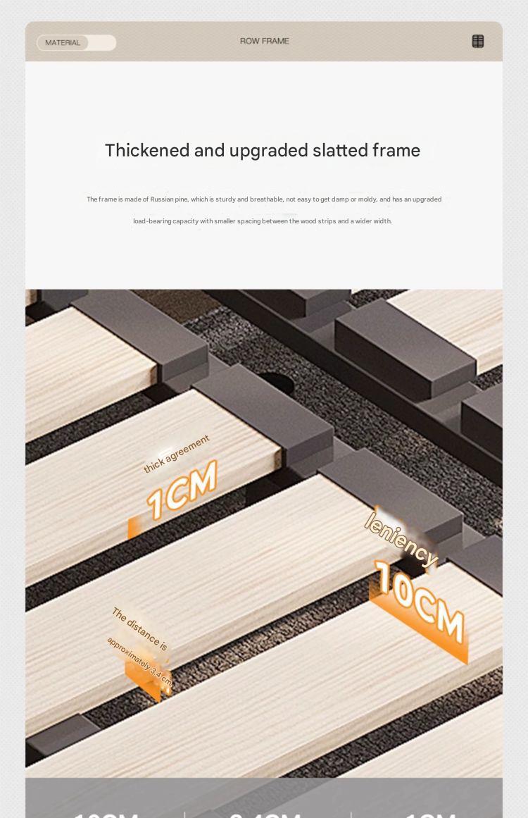 Italian Luxury Soft Leather Double Bed