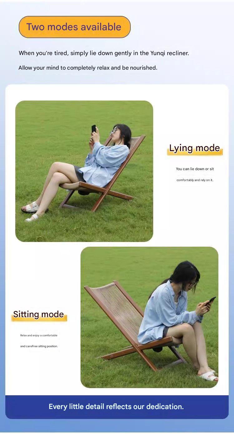 Outdoor Folding Leisure Chair Set With Table