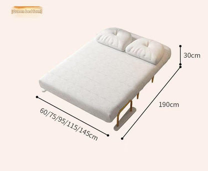 Multi Functional Foldable Double Cloud Sofa Bed