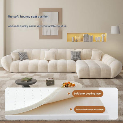 Luxury L-Shape Sectional Sofa with Chaise Lounge