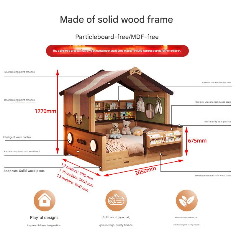 Luxury Children Tree House Bed