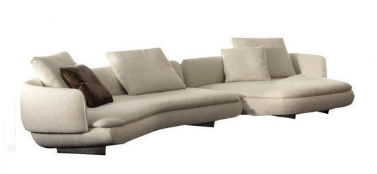 Italian Luxury Curved Sectional Sofa Set