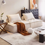 Modern Tofu Block Sofa With Armless