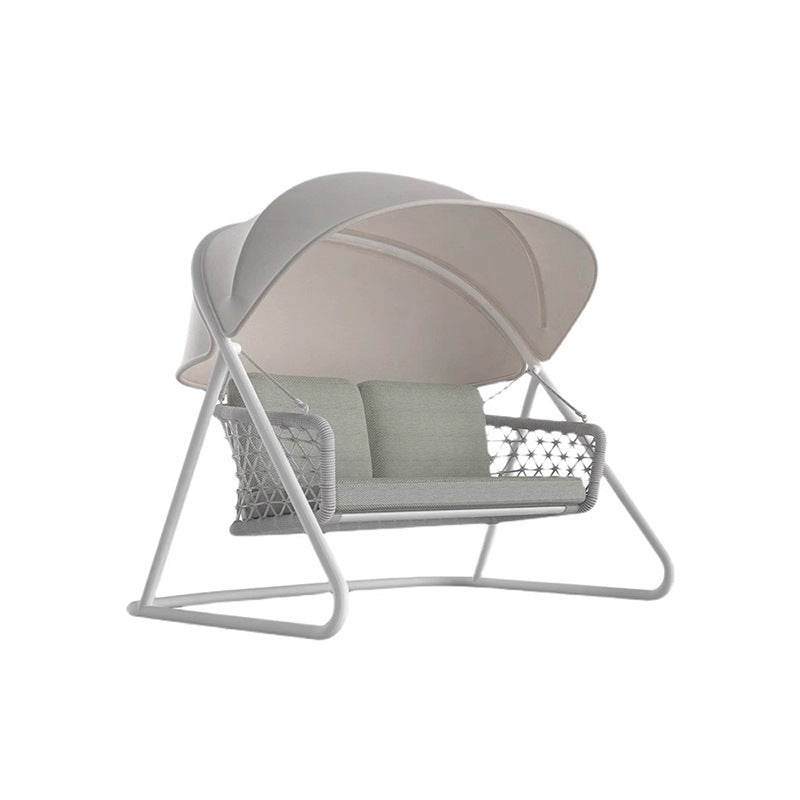Modern Outdoor Swing Sofa with Canopy