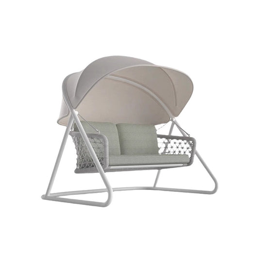 Modern Outdoor Swing Sofa with Canopy