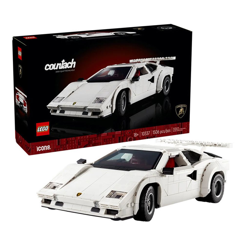 LEGO 10337 Lamborghini Countach 5000 Car Building Blocks Set