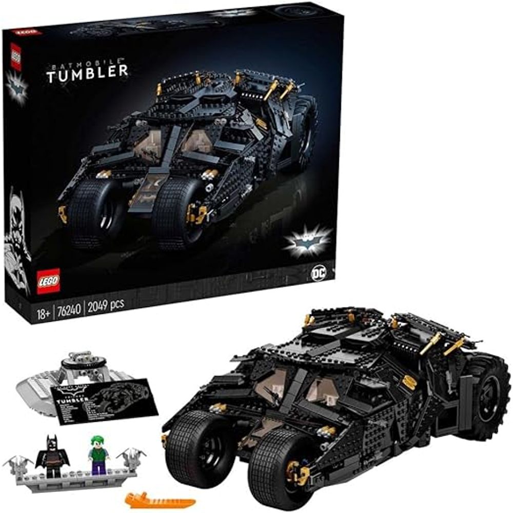 LEGO 76240 DC Batmobile Tumble Building Block Set