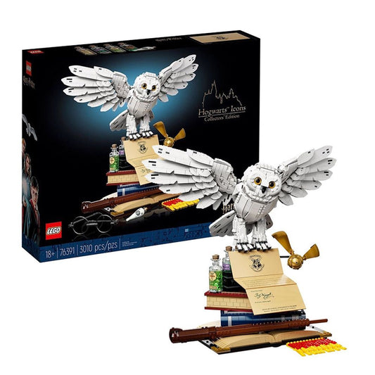 LEGO 76391 Harry Potter Hogwarts Icons Collectors Edition Blocks Set