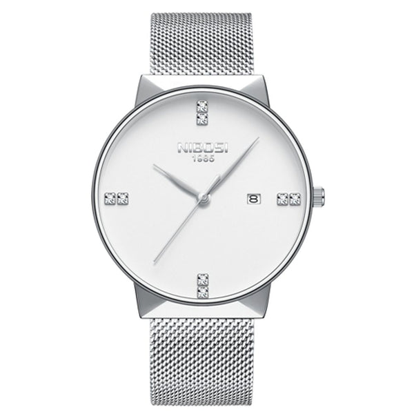 NIBOSI Ultra Thin Waterproof Watch