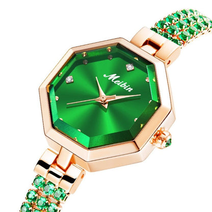Ladies Bracelet Octagonal Watch
