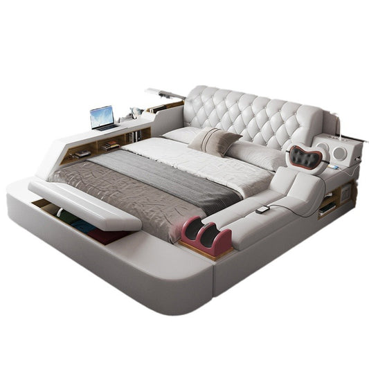 Multifunctional Electric Tatami Leather Bed