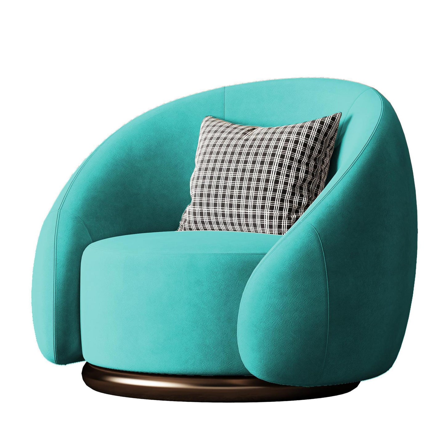 Luxury Rotating Single Seater Sofa With Deep Seating