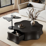 Luxury Italian Cloud Coffee Table With Butterfly Side Table