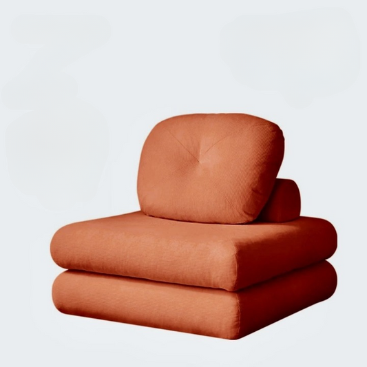 Luxury Modular Tofu Block  Floor Sofa Chair
