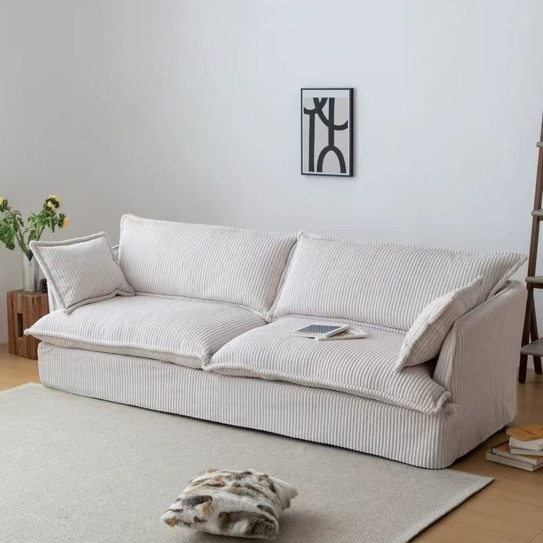 Luxury Corduroy Fabric Sofa