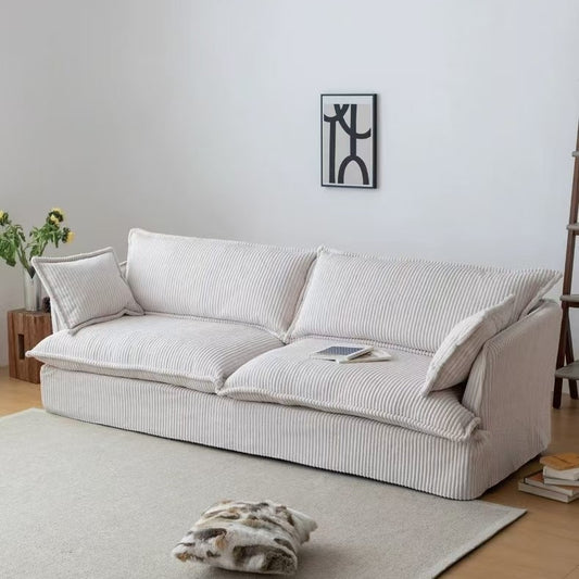 Luxury Corduroy Fabric Sofa