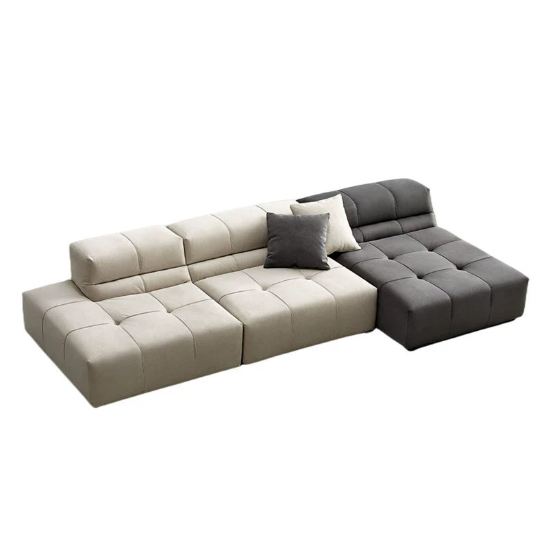 Modern Modular  Fabric Floor Sofa Set
