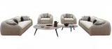 Luxury Outdoor Rattan Sofa Set With Coffee Table