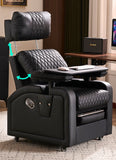 Modern Adjustable Recliner Chair with Tray Table