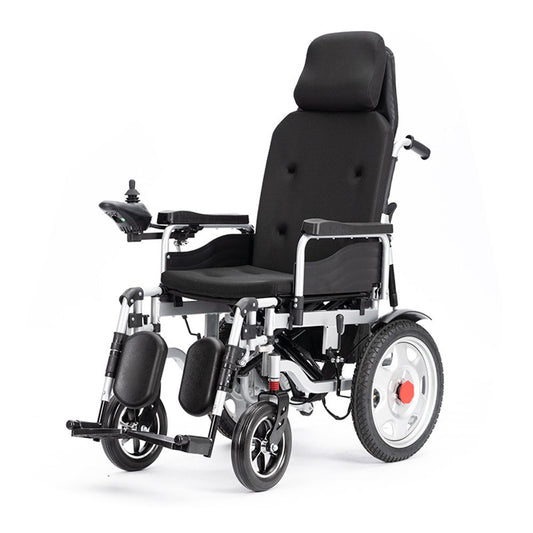 Folding Portable Iron Electric Wheelchair