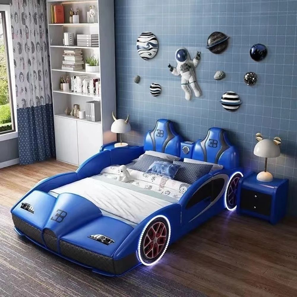 Creative Simple Car Childrens Bed