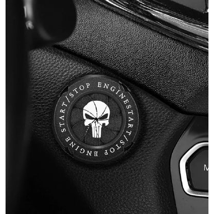 Rotatable Car Push Punisher Button Cover