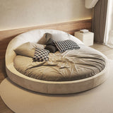 Italian Luxury Fabric Round Bed