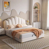 Luxury Leather King Size Bed