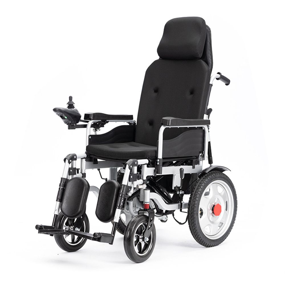 Folding Portable Iron Electric Wheelchair