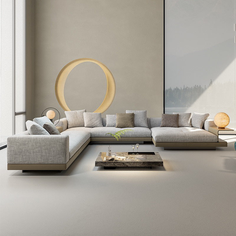 Modern Luxury Modular Fabric Sectional Sofa