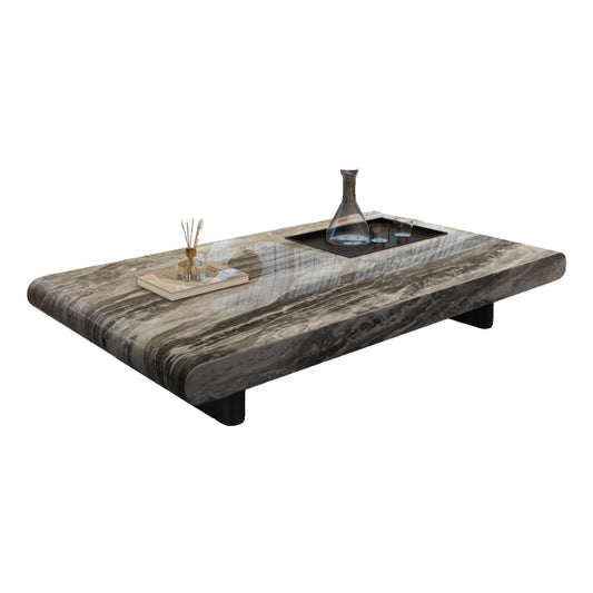 Italian Luxury Rectangular Marble Coffee Table