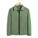 Mens Casual Lapel Workwear Coat Jacket