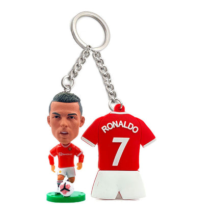 Cristiano Ronaldo Football Keychain