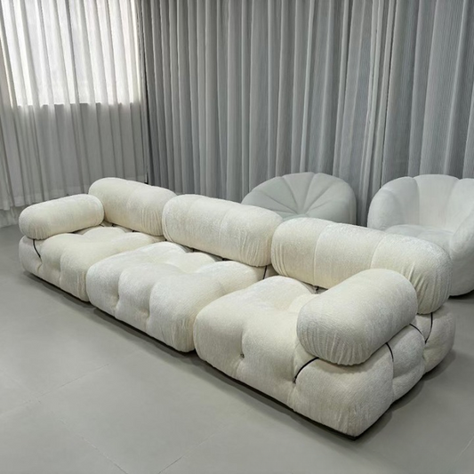 Luxury Modular Fabric Sofa Set
