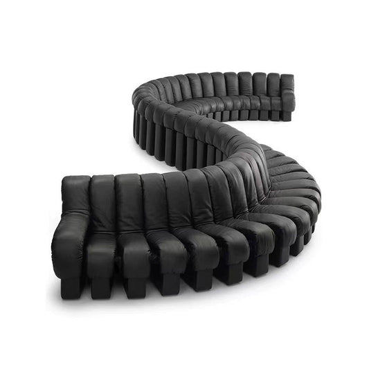 Italian Light Luxury Curved Modular Sofa
