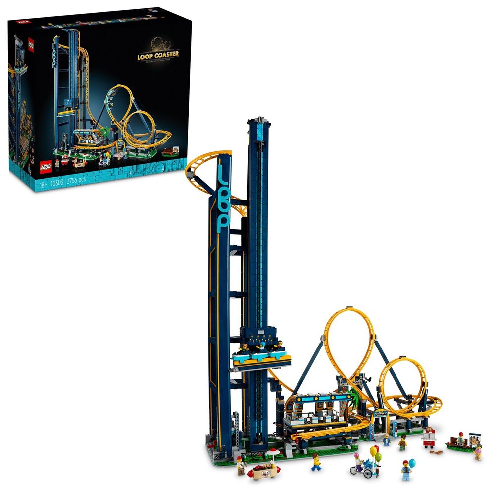 LEGO 10303 Loop Coaster Building Blocks Set