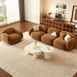 Luxury Lambswool Three Seater Sofa Set With Coffee Table