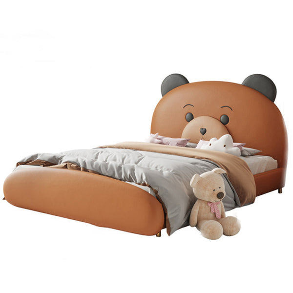 Luxary Teddy Bear Soft Leather Single Bed