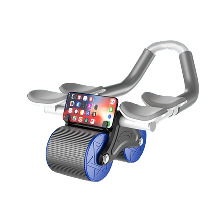 Multifunctional Automatic Abdominal Wheel with Mobile Holder