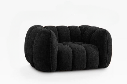 French Retro Pumpkin Lounge Sofa
