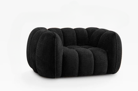 French Retro Pumpkin Lounge Sofa