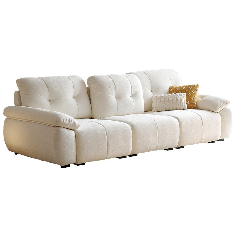 Luxury Electric Adjustable Backrest Chenille Cloud Fabric Sofa