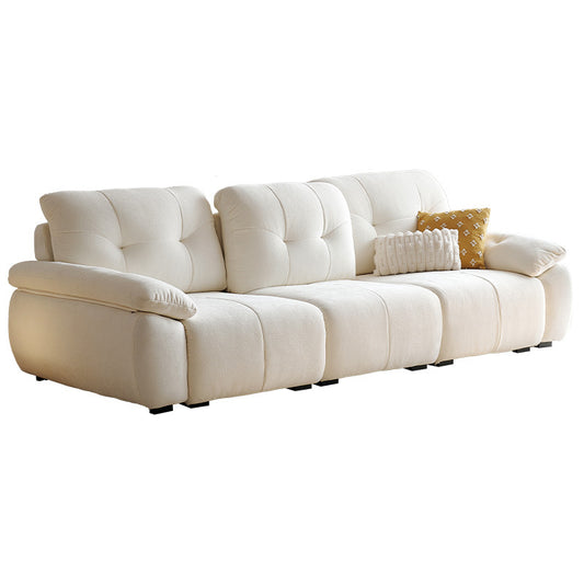 Luxury Electric Adjustable Backrest Chenille Cloud Fabric Sofa