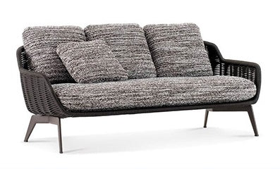 Luxury Garden Lounge Sofa with Aluminum Frame